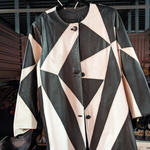 Via Accenti Leather Jacket